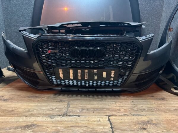 Audi Q5 8R S-Line LZ7S Motorhaube Stoßstange Scheinwerfer Kühlerp