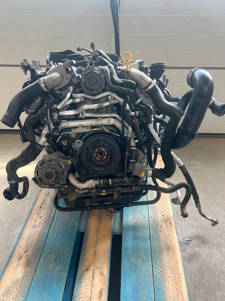 Audi Q7 4L 4,2 TDI V8 Motor CCF 340ps komplett Engine