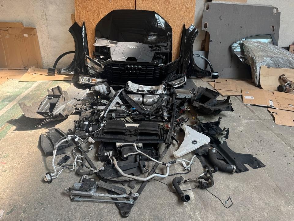 Audi Q7 4M 2020- S-Line Motorhaube Stoßstange Scheinwerfer Kühler