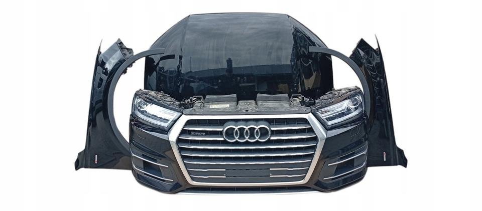 AUDI Q7 4M II 2015-2019 Front Motorhaube Stoßstange Xenon
