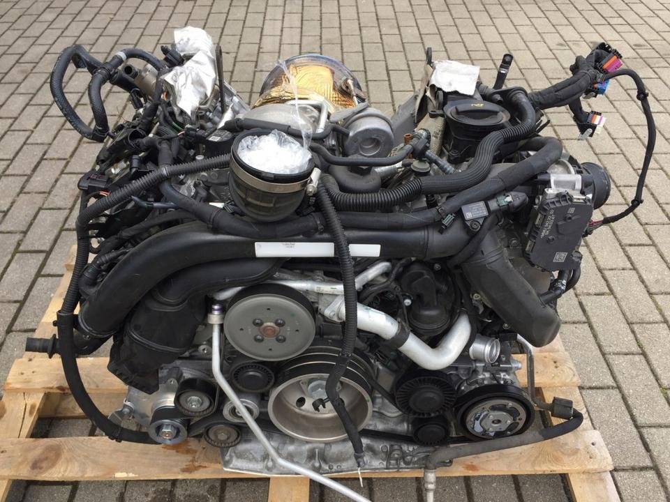 AUDI Q7 55 TFSI MOTOR DCB ENGINE KOMPLETT