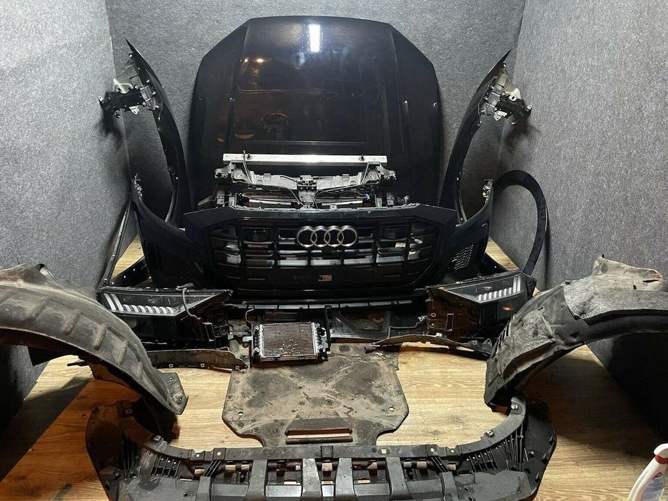 Audi Q8 S-Line LC9X Frontpaket Motorhaube Stoßstange Scheinwerfer