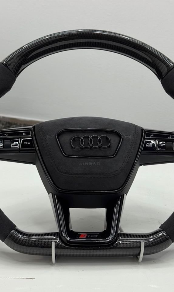 Audi RS Lenkrad Carbon Sportlenkrad Alcantara
