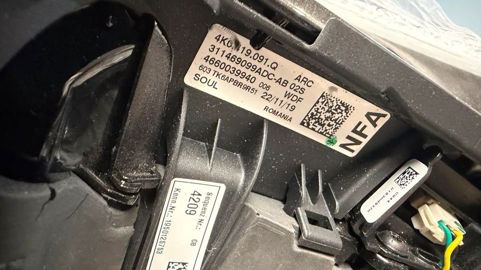 Audi RS Lenkrad Carbon Sportlenkrad Alcantara