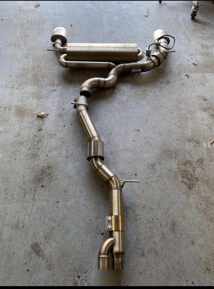 Audi rs3 8V.1 E exhaust 3,5 Zoll