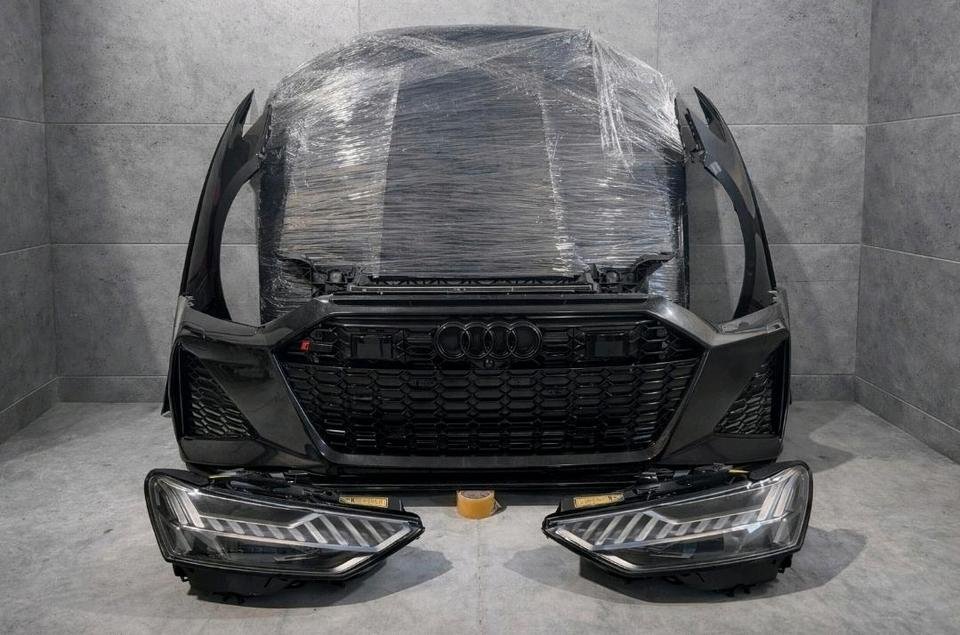 Audi RS6 4K C8 Frontpaket Stoßstange Motorhaube Scheinwerfer SET