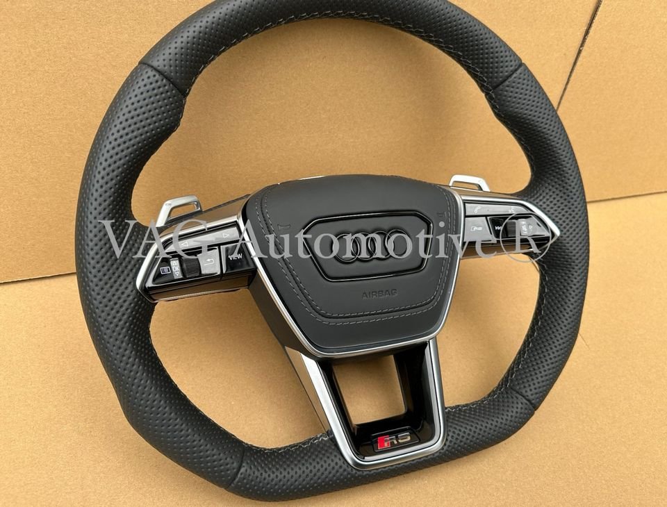 Audi RS6 RS7 C8 4K A6 A7 S7 ALLROAD S-Line Lenkrad HEIZUNG Assist