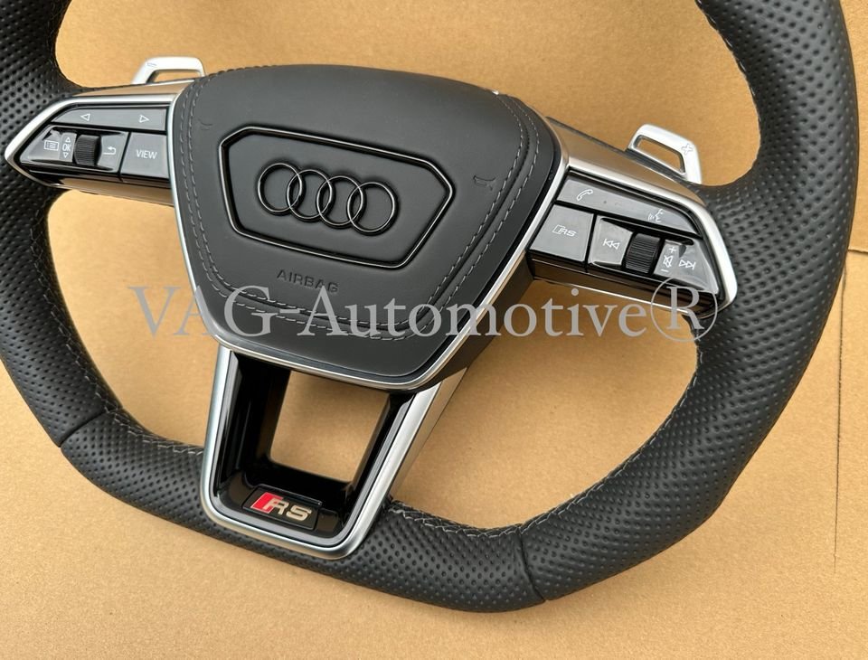 Audi RS6 RS7 C8 4K A6 A7 S7 ALLROAD S-Line Lenkrad HEIZUNG Assist