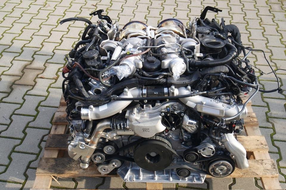 Audi RS6 RS7 Motor Engine DJP C8 4K 2023 Top