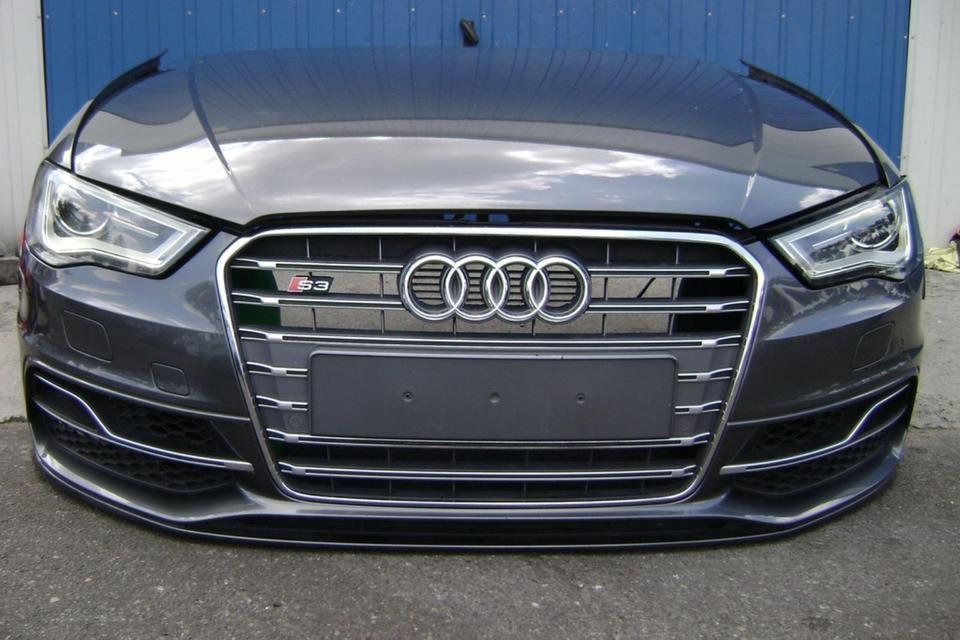 AUDI S3 8V 2.0 Frontpaket Motorhaube Kotflugel Scheinwerfer LED