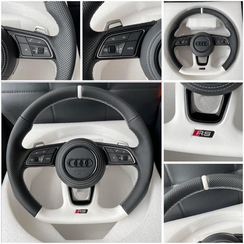 Audi S3 RS3 8Y A4 S4 RS4 A5 S5 RS5 8W B9 Lenkrad Leder