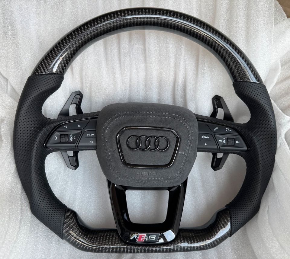 Audi S3 RS3 RSQ3 Q5 SQ5 Q7 SQ7 Q8 SQ8 RSQ8 4M Lenkrad Carbon