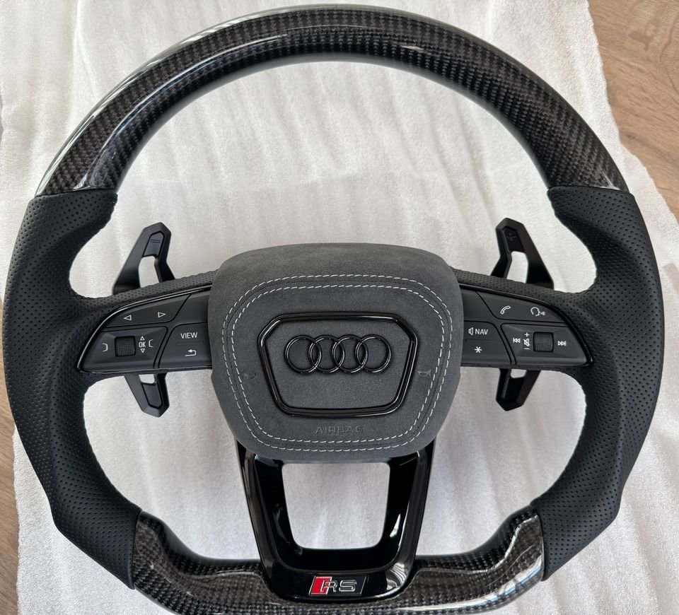 Audi S3 RS3 RSQ3 Q5 SQ5 Q7 SQ7 Q8 SQ8 RSQ8 4M Lenkrad Carbon