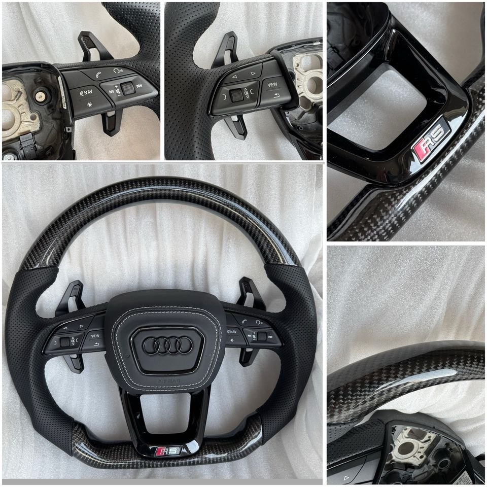 Audi S3 RS3 RSQ3 Q5 SQ5 Q7 SQ7 Q8 SQ8 RSQ8 4M Lenkrad Carbon