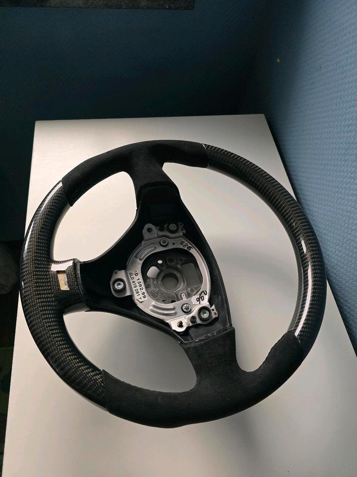 Audi S4 RS4 B5 Carbon Alcantara Lenkrad echtcarbon nagelneu