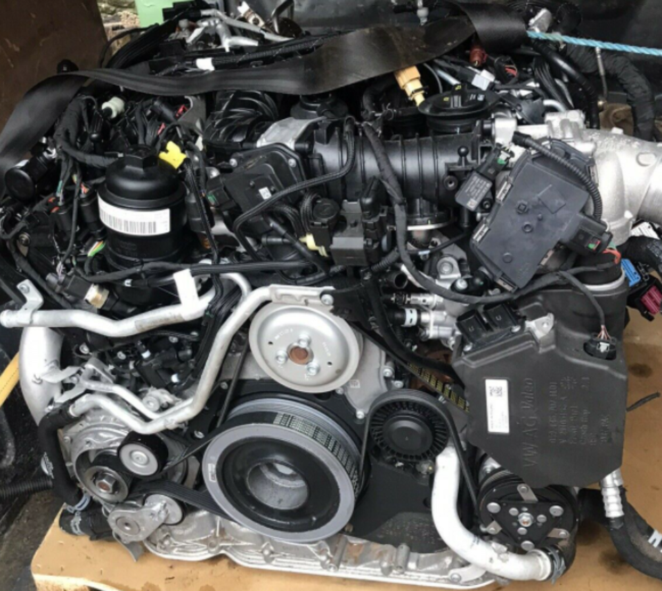 Audi S4 S5 SQ5 3.0 TDI MHEV Motor DEW Engine Moteur DEWB 347PS