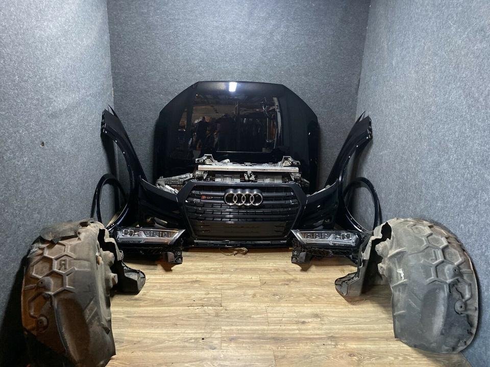 Audi SQ7 4M Frontpaket Motorhaube Stoßstange Scheinwerfer Kühlerp