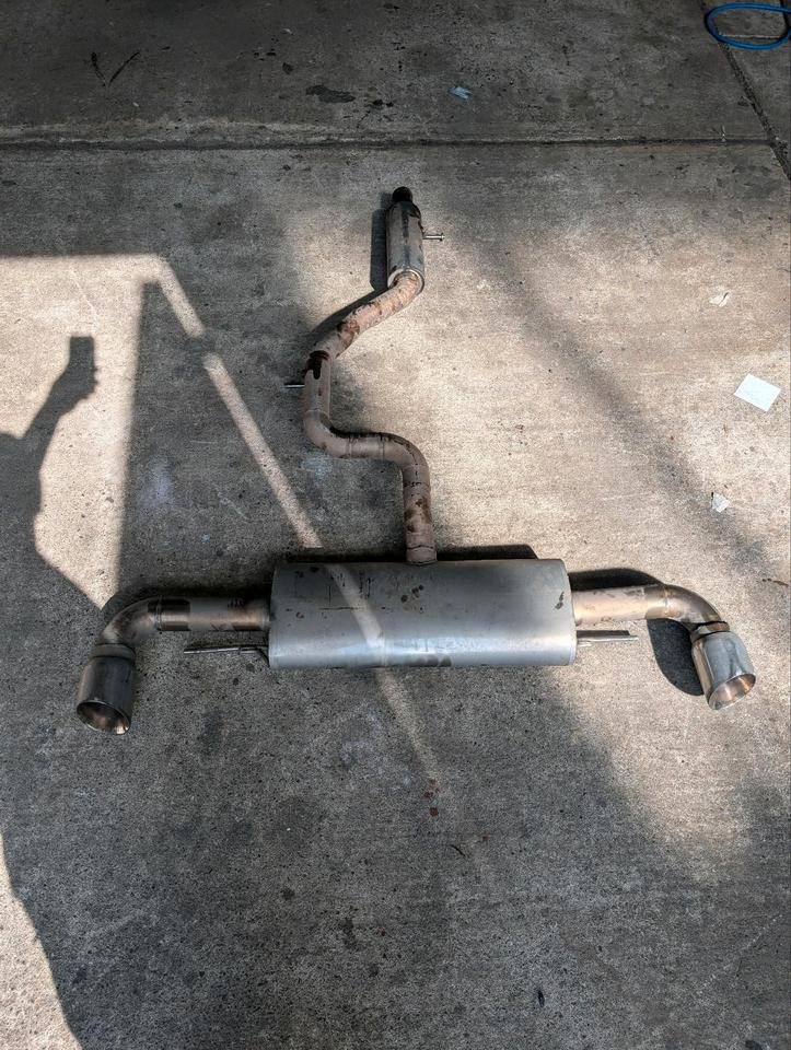 Audi TT 8J BBK Exhaust 3.2 3,2 Abgasanlage Auspuff ESD BN Pipes