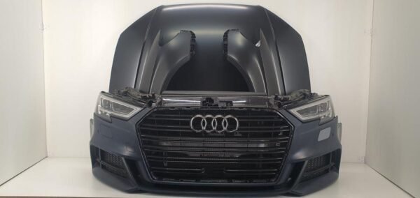 AUDI TT 8S S-LINE Frontpaket Motorhaube Kotflugel Scheinwerfer