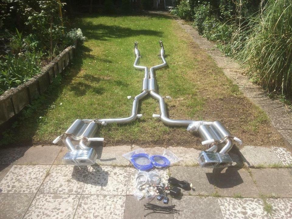 Auspuff Sportauspuff MERCEDES BENZ C63 AMG Abgasanlage Edelstahl