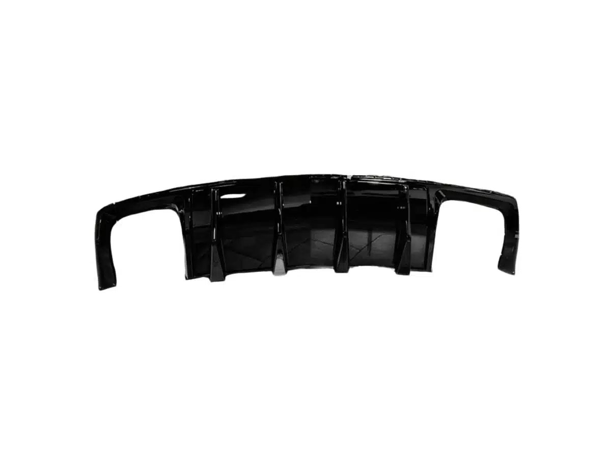Auto Addict EVO Style Rear Diffuser with Shark Fins for 5th Gen Chevrolet Camaro LS, LT, RS, and SS (pre-facelift) [AA_CMR_RD_EVO_GLS_10/AA_CMR_RD_EVO_FLT_10]