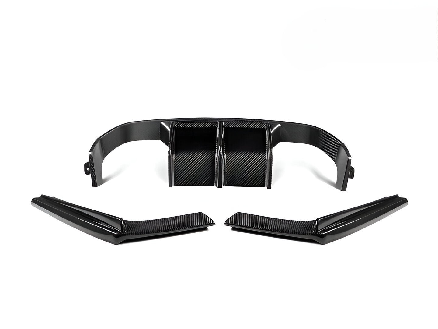 AutoTecknic Dry Carbon Versus Rear Diffuser Set for F8X BMW M3 / M4