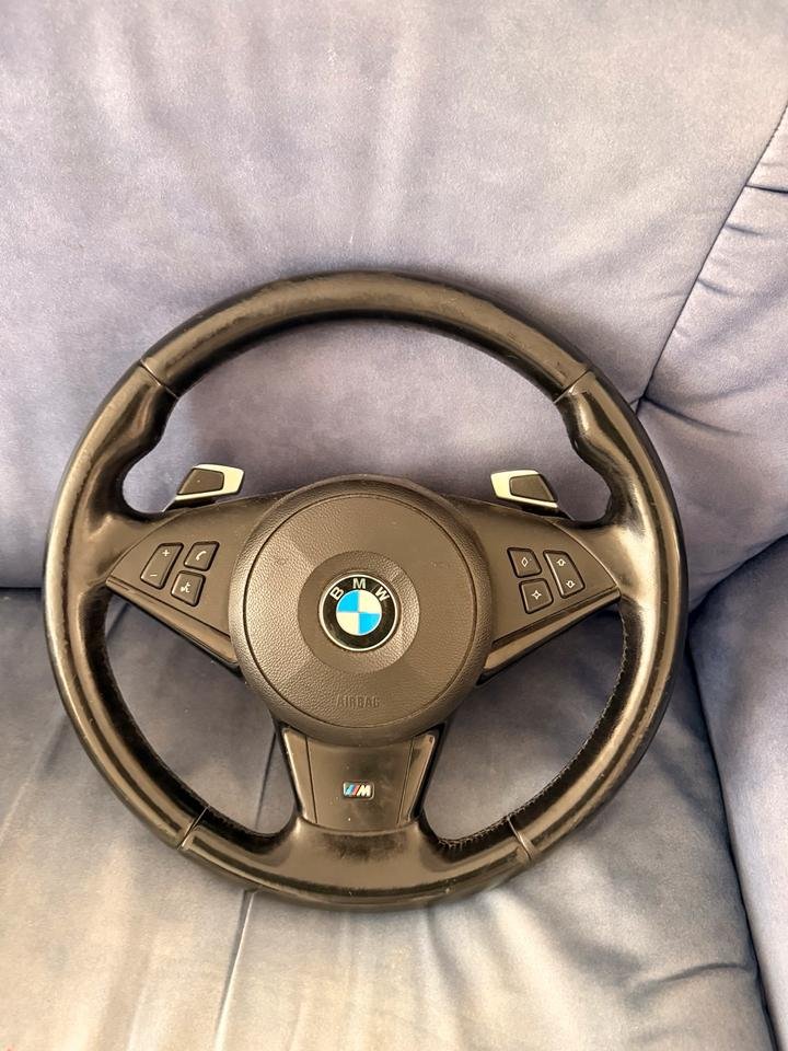 BMW E60 E63 M Lenkrad LCI Schaltwippen