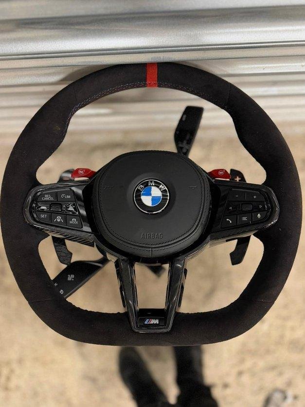 BMW M3 G80 M4 G82 M2 G87 LCI Lenkrad Alcantara Carbon Assistenten