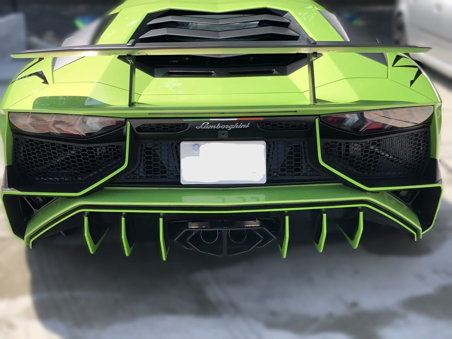Brilliant Exhaust System for LP750-4 Lamborghini Aventador SV