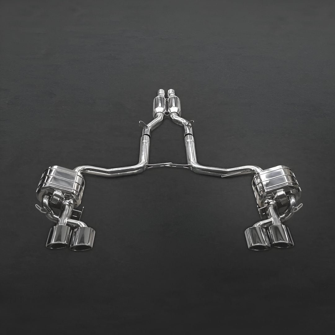 Capristo CES3 Valved Exhaust System w/ Mid-Silencer Pipes for W204 Mercedes-Benz C 63 AMG [02MB02003001]
