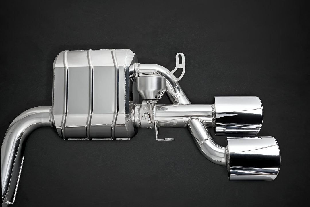 Capristo CES3 Valved Exhaust System w/ Mid-Silencer Replacements for W204 Mercedes-Benz C 63 AMG Black Series [02MB02003018]