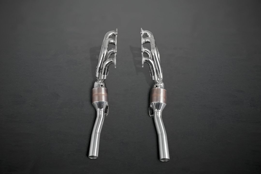 Capristo Sports Cat Headers w/ Secondary Race Pipes for W204 Mercedes-Benz C 63 AMG & C 63 AMG Black Series [02MB02005005]