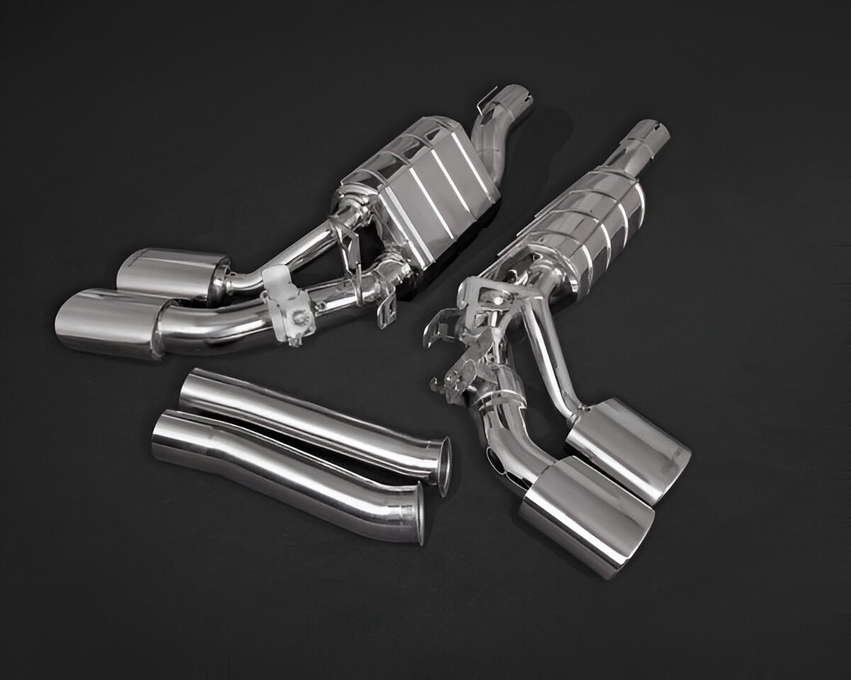 CAPRISTO Valved Exhaust Mufflers for W465 Mercedes-AMG G63 [02MB08503089]