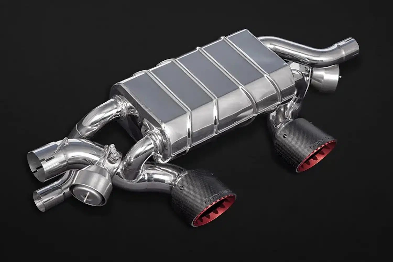 Capristo Valved Exhaust w/ 250 Cell Sport Cats and Tips for 991.2 Porsche 911 Carrera / GTS