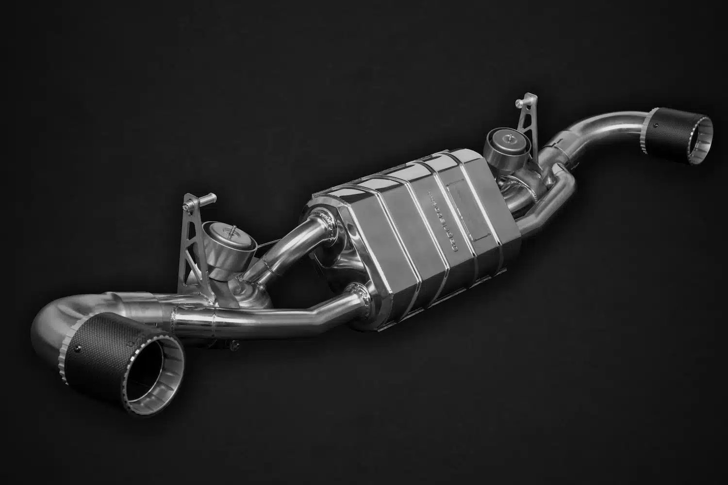 Capristo Valved Exhaust w/ Carbon Tips for AM6 Aston Martin Vantage / AMR