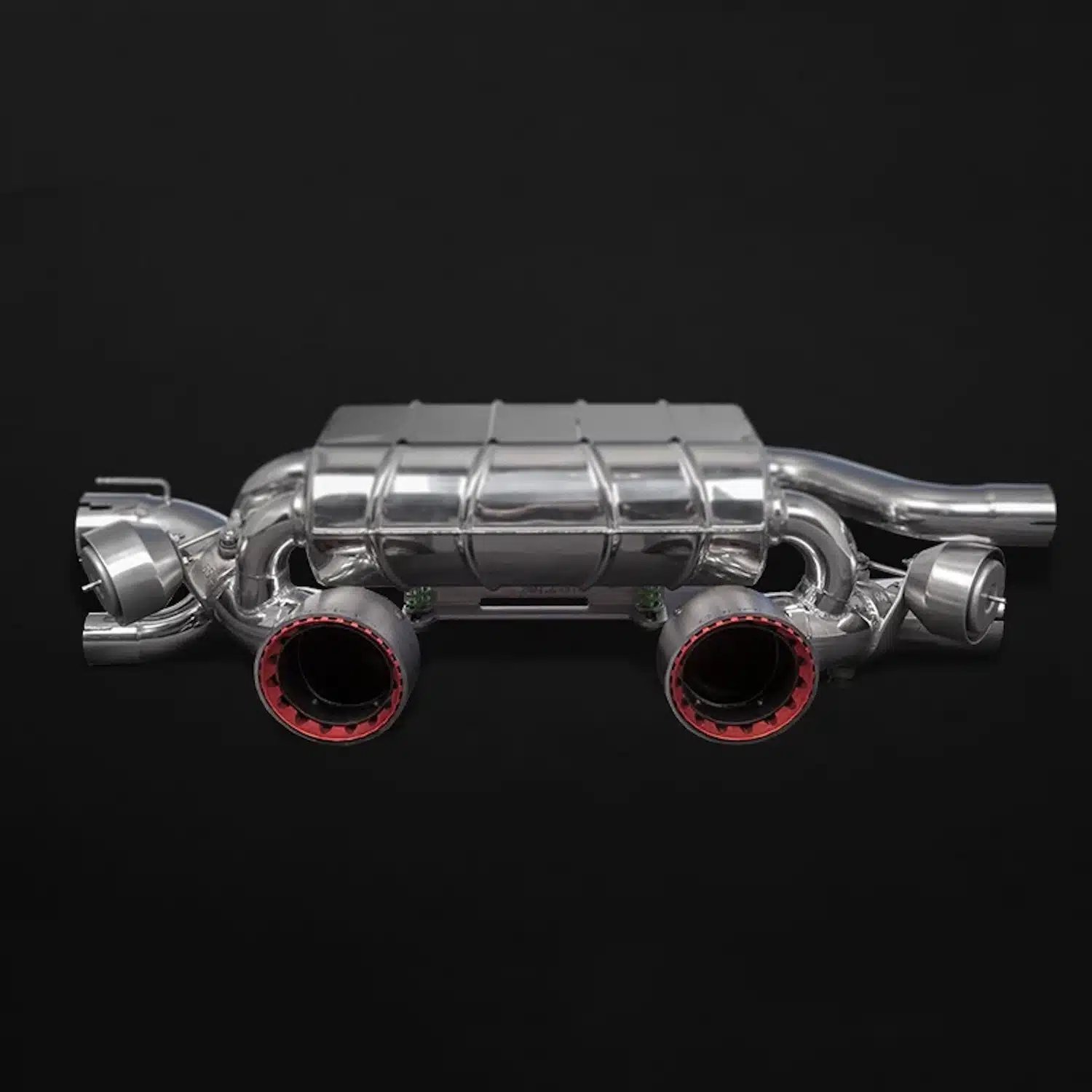 Capristo Valved Exhaust w/ Wicrom Tips for 991.2 Porsche 911 Carrera / GTS