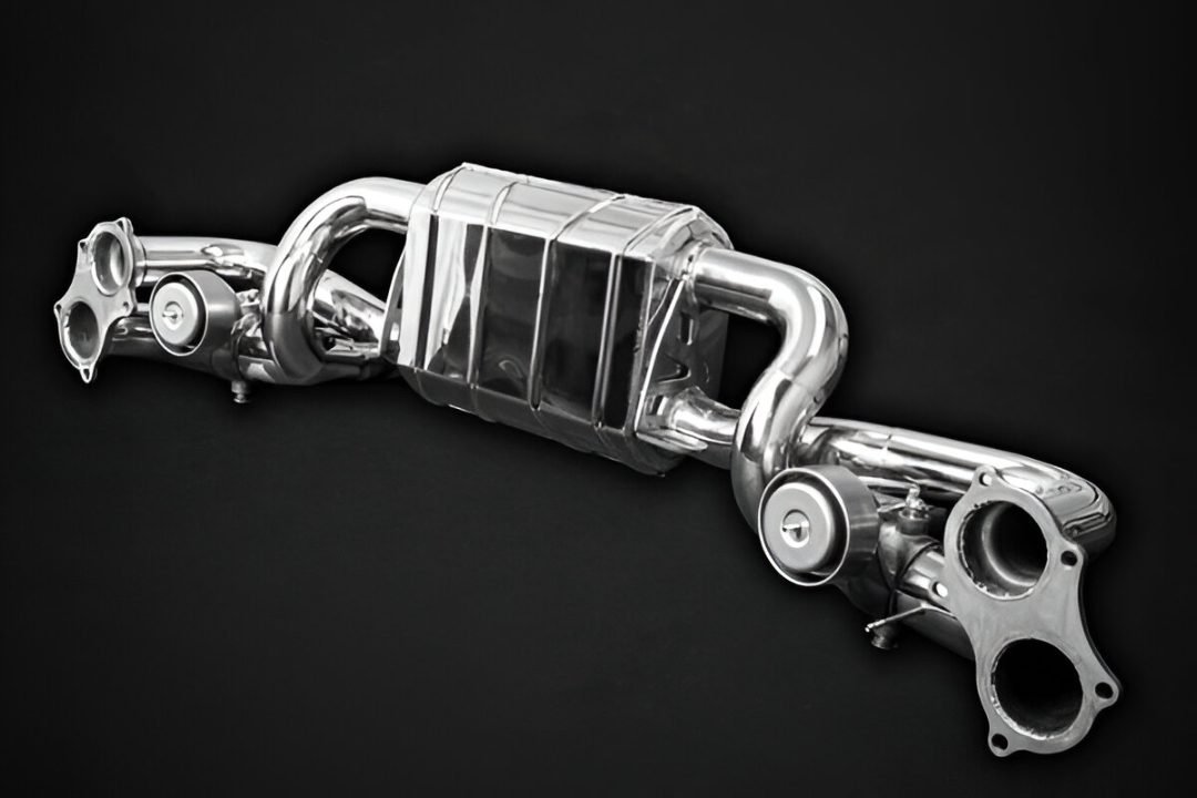 Capristo Valved Exhaust with CES3 for 982 Porsche 718 Cayman GT4 / GTS / Spyder [02PO01003008]