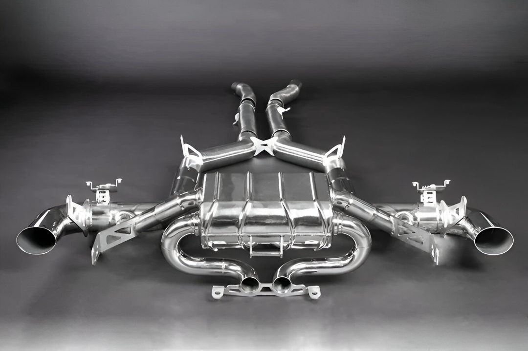 Capristo Valved Exhaust with Race Mid-Pipes for C190 Mercedes-AMG GT R [02MB08903017]