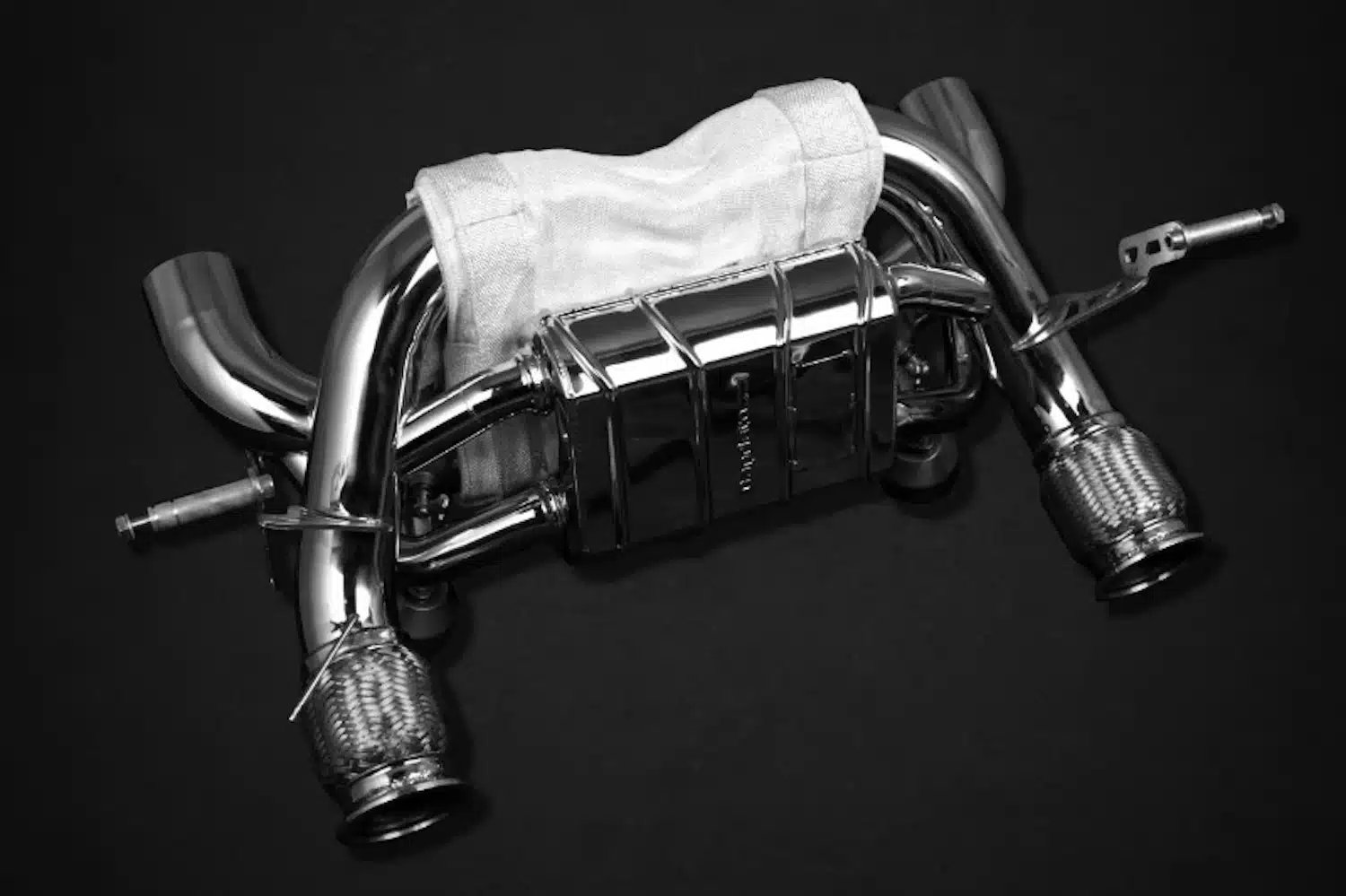 Capristo Valved X-Pipe Exhaust for Lamborghini Huracan EVO / STO / Tecnica [02LA08203043]