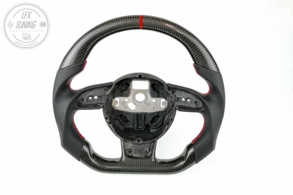 Carbon Lenkrad Audi A3 S3 RS3 8V A4 A5 S4 RS4 B8 A6 S6 RS6 4G C7