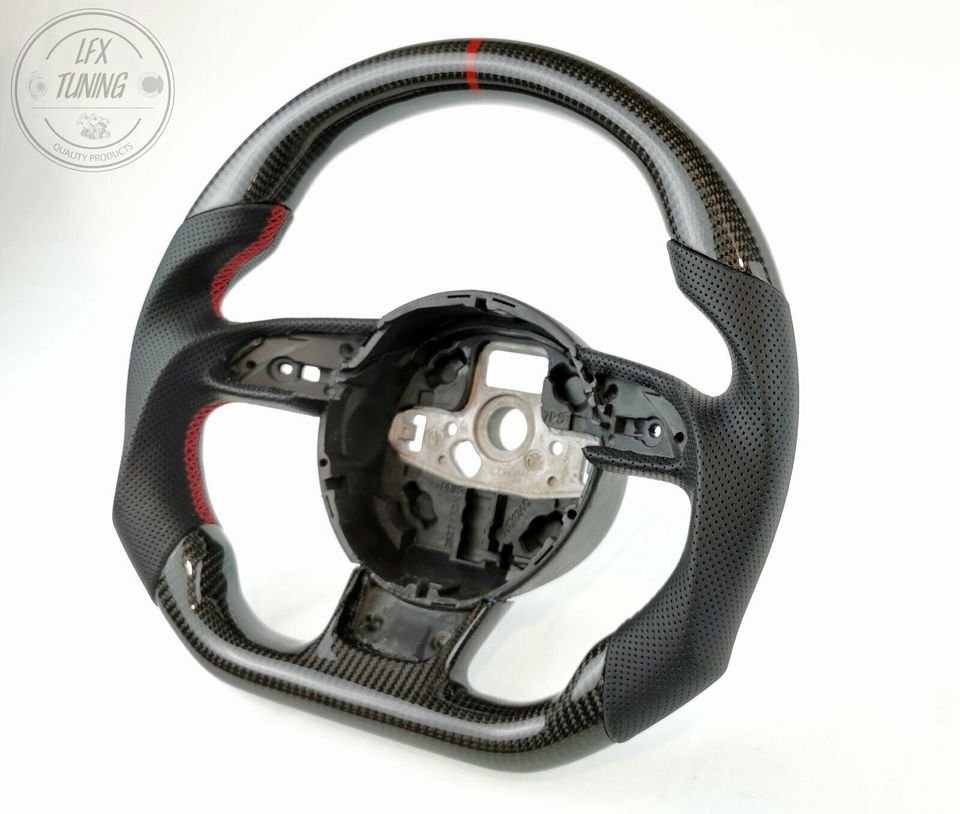 Carbon Lenkrad Audi A3 S3 RS3 8V A4 A5 S4 RS4 B8 A6 S6 RS6 4G C7