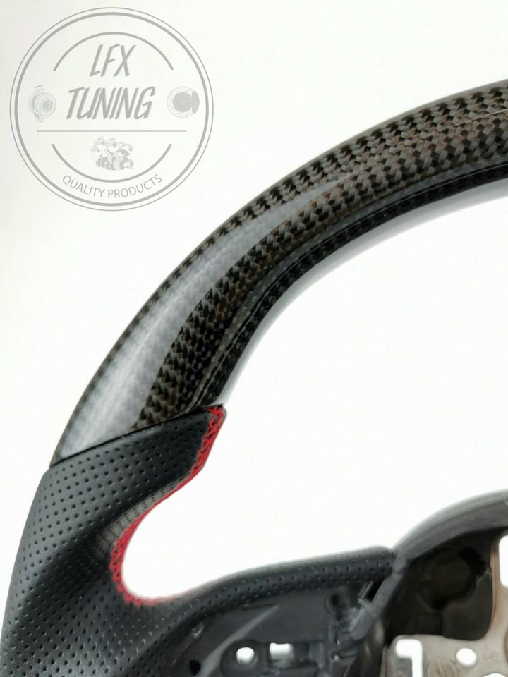 Carbon Lenkrad Audi A3 S3 RS3 8V A4 A5 S4 RS4 B8 A6 S6 RS6 4G C7