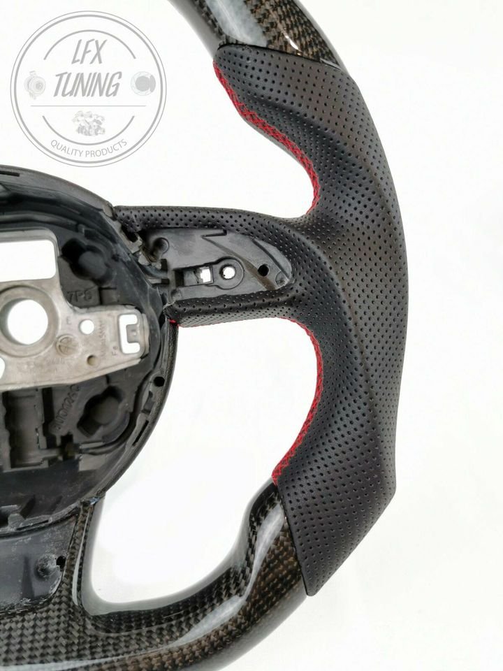 Carbon Lenkrad Audi A3 S3 RS3 8V A4 A5 S4 RS4 B8 A6 S6 RS6 4G C7