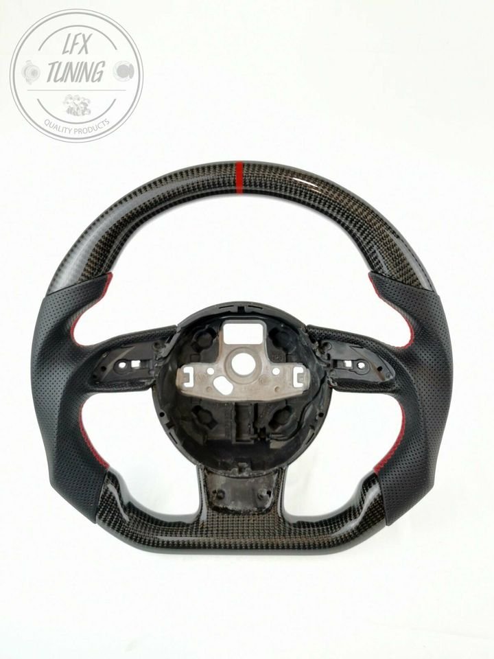 Carbon Lenkrad Audi A3 S3 RS3 8V A4 A5 S4 RS4 B8 A6 S6 RS6 4G C7