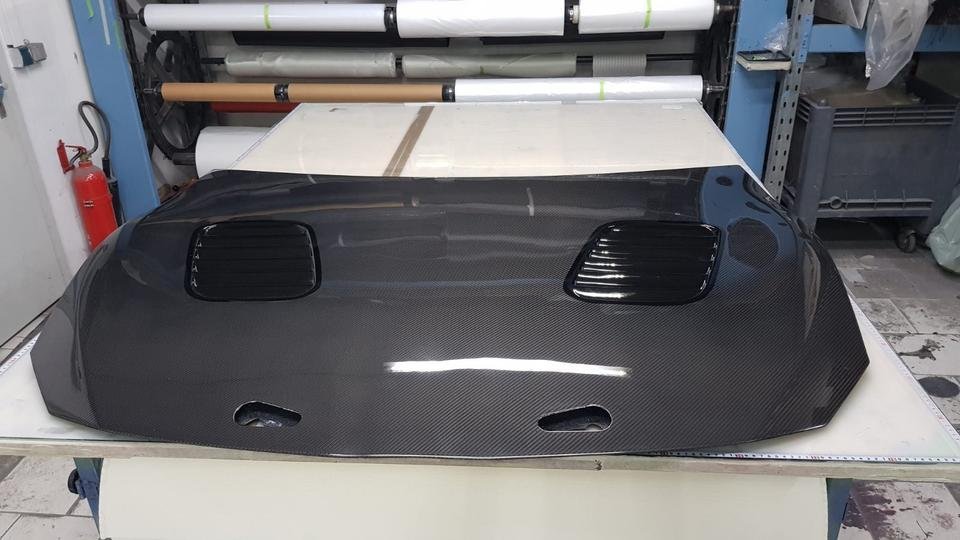 Carbon Sichtcarbon Motorhaube GTR Style für Toyota GT86