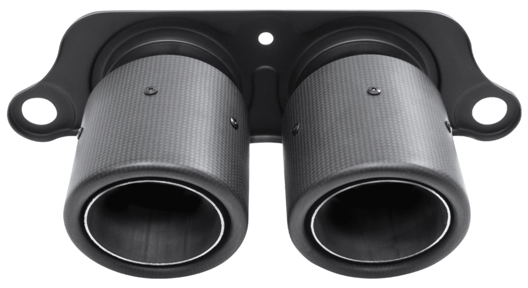 CARGRAPHIC Carbon Lightweight Sport Tailpipes for 991 Porsche 911 GT3 / GT3 RS / R