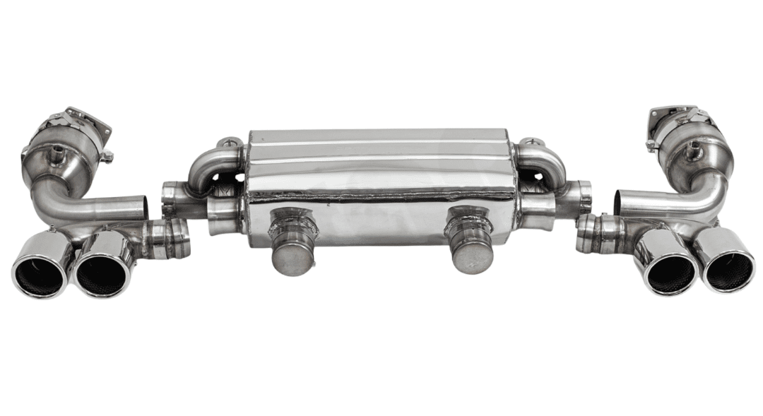 CARGRAPHIC Carrera-S-Look Turbo-Back Exhaust System for 991.2 Porsche 911 Carrera / 4 / 4S / S