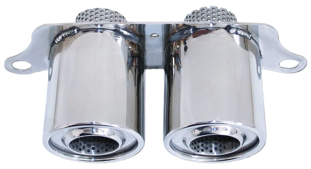 CARGRAPHIC Double-End Sport Tailpipes for 997 / 991 Porsche 911 GT3 & GT3 RS