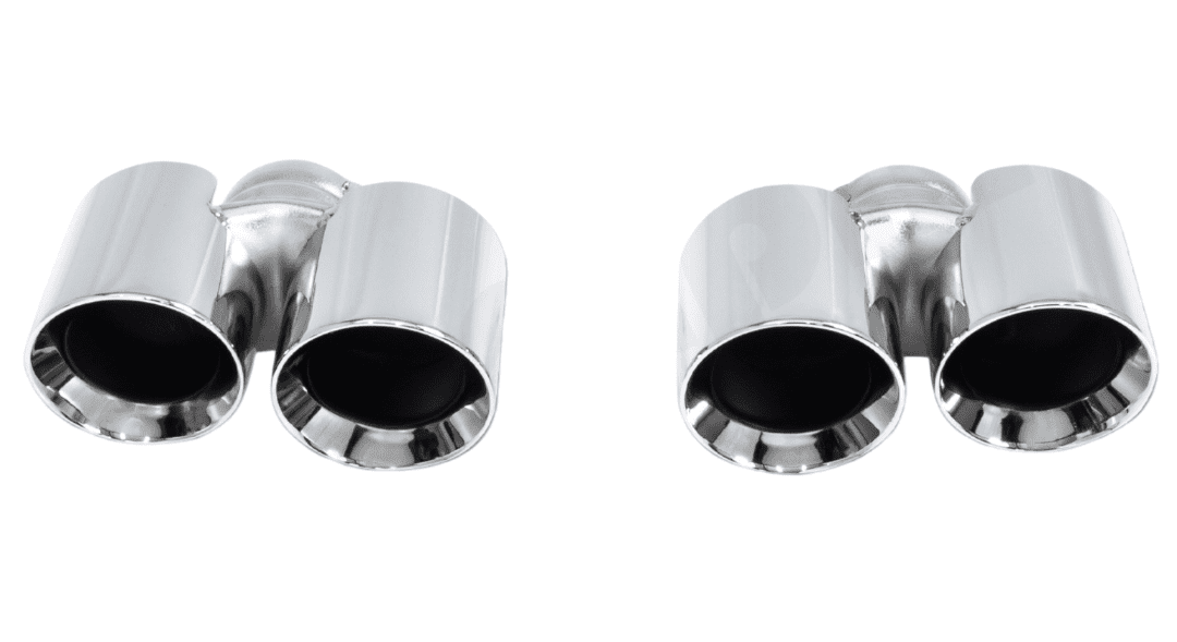 CARGRAPHIC Modena Double End Tailpipe Set for 991.1 Porsche 911 Carrera / Carrera 4