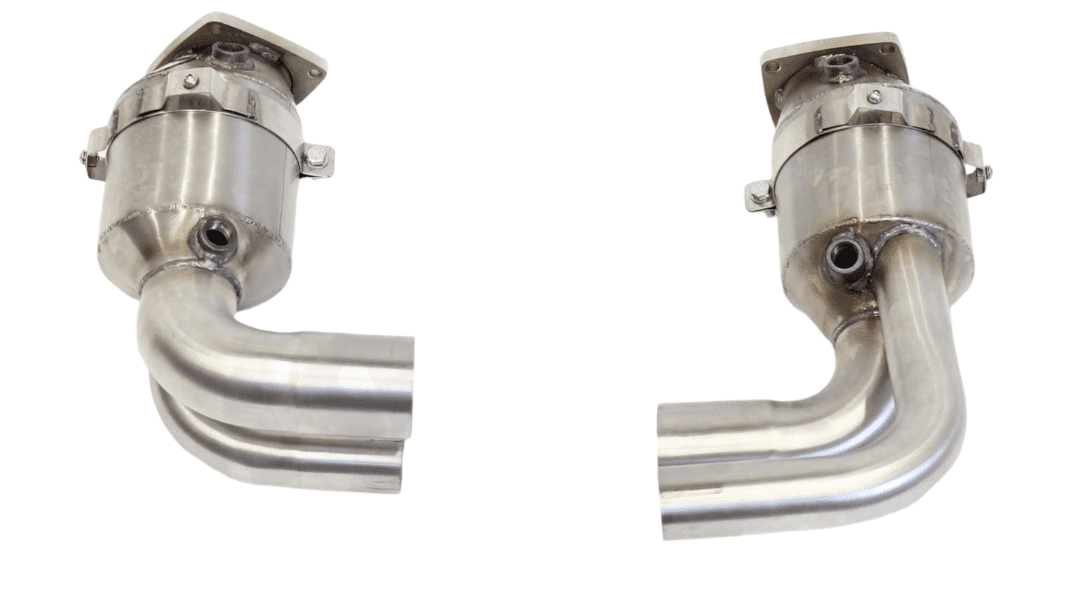 CARGRAPHIC PSE-Look Catalyst Set for 991.2 Porsche 911 Carrera / 4 / 4S / S / T / GTS